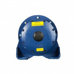 Таль стационарная типа 45 Т 0164 5т, Н=18м Vпод. 8 м/мин., без электрооб., с ОГП, канатоукладчиком и крюковой подвеской, -20...+40С, стоящая