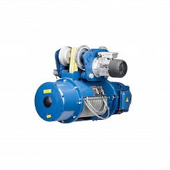 Таль передвижная типа 45 Т 10 546 3,2т, Н=18м Vпод. 8 м/мин., без электрооб., с ОГП, канатоукладчиком и крюковой подвеской, -20...+40С