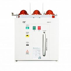 Вакуумный выключатель ESQ BB(F)-12/630-25-150-М (12кВ, 630А, 25кА, 6NO+6NC, AC/DC220, стационарный, модульный механизм)